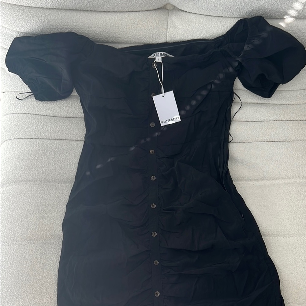 Walter Baker Black Mini Dress